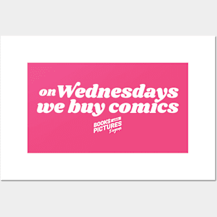 On Wednesdays We Buy Comics Posters and Art